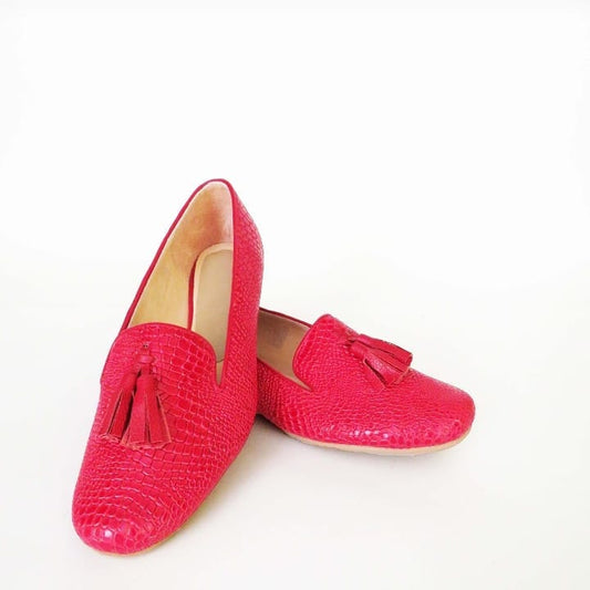 Pink Loafers